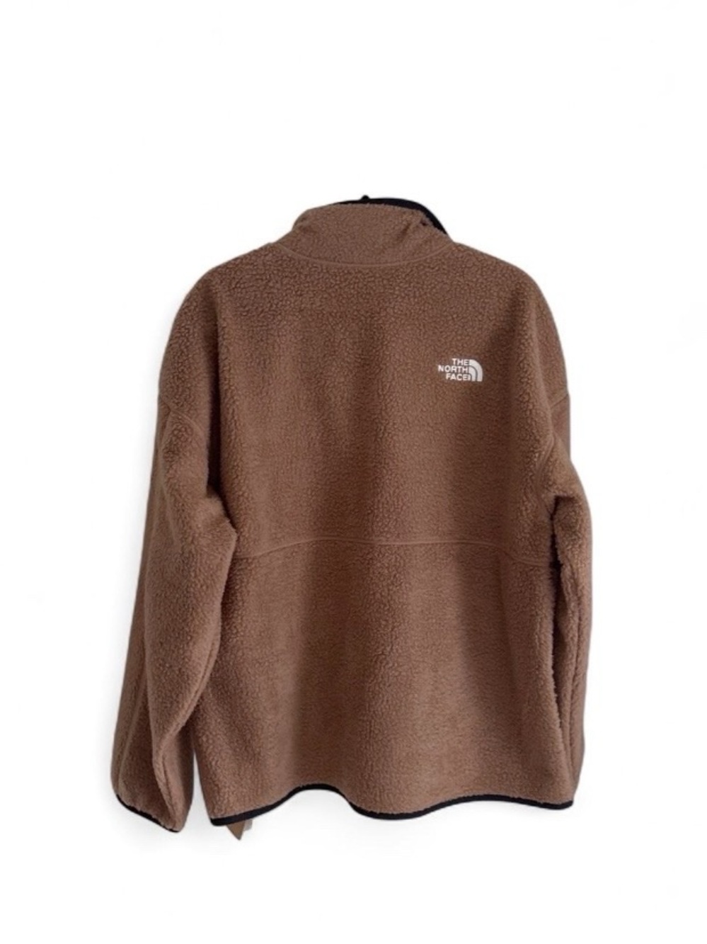 The North Face Women’s Koian High Pile Fleece Jacket Full Zip in Latte Size XL - Picture 4 of 6